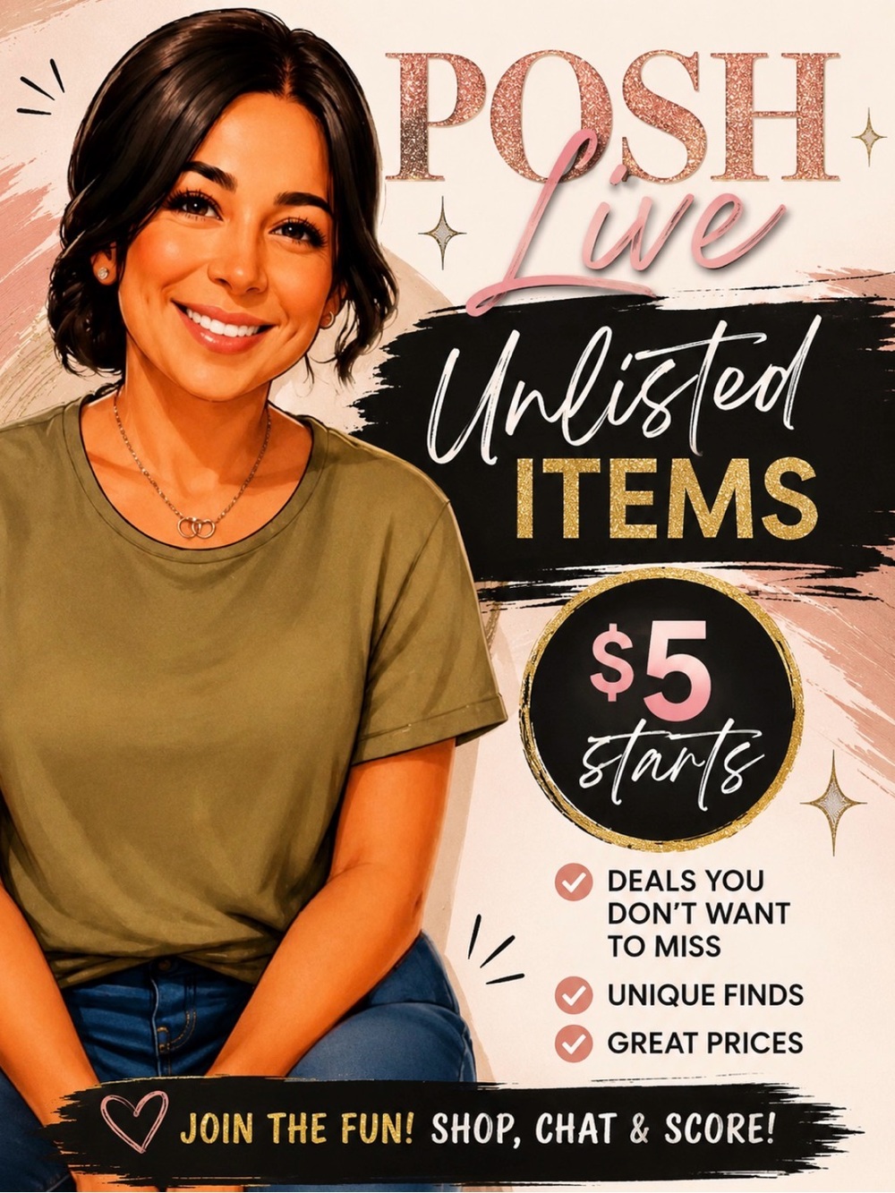 First Live Show!!!! Great deals!! Come join me!!!